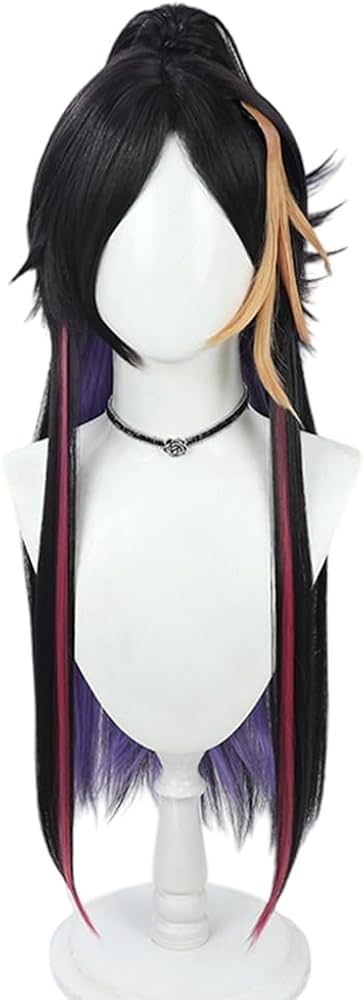 Amazon.co.jp: コスプレウィッグ 耐熱ウィッグ Shu Yamino 闇ノシュウ